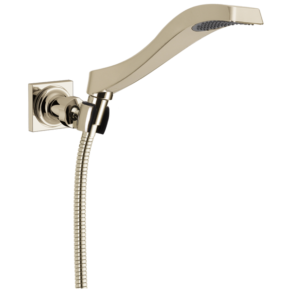 Premium SingleSetting Adjustable Wall Mount Hand Shower in Polished