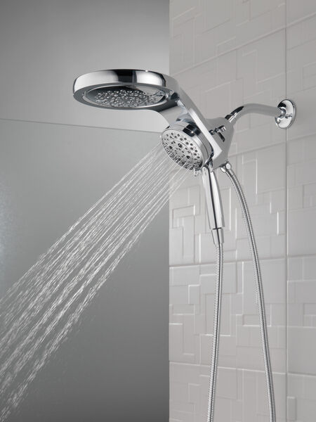 HydroRain® H<sub>2</sub>Okinetic® 5-Setting Two-in-One Shower Head, image 18