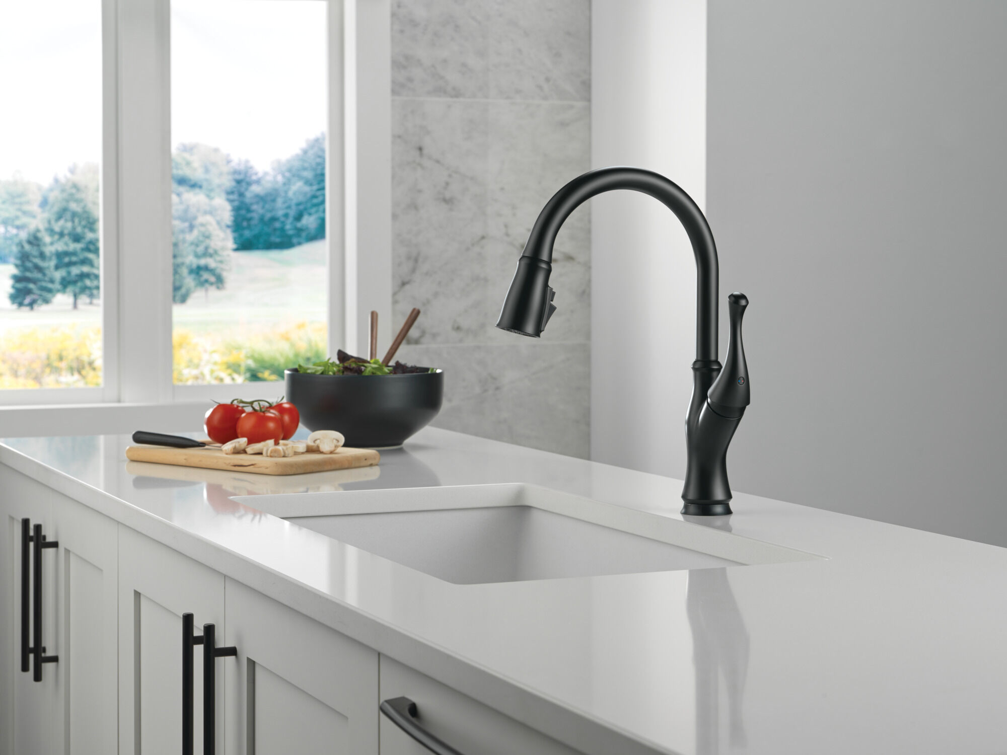 Touch2O® Technology Kitchen Faucet with Touchless Technology in