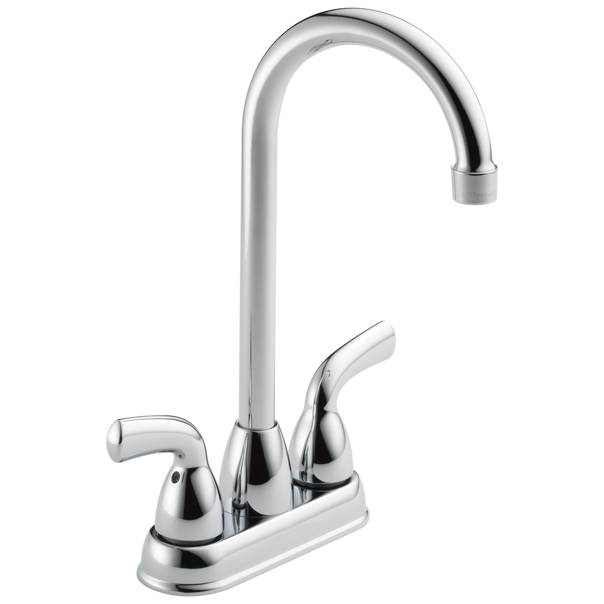 Delta Faucet Foundations Two Handle Bar / Prep Faucet - Chrome