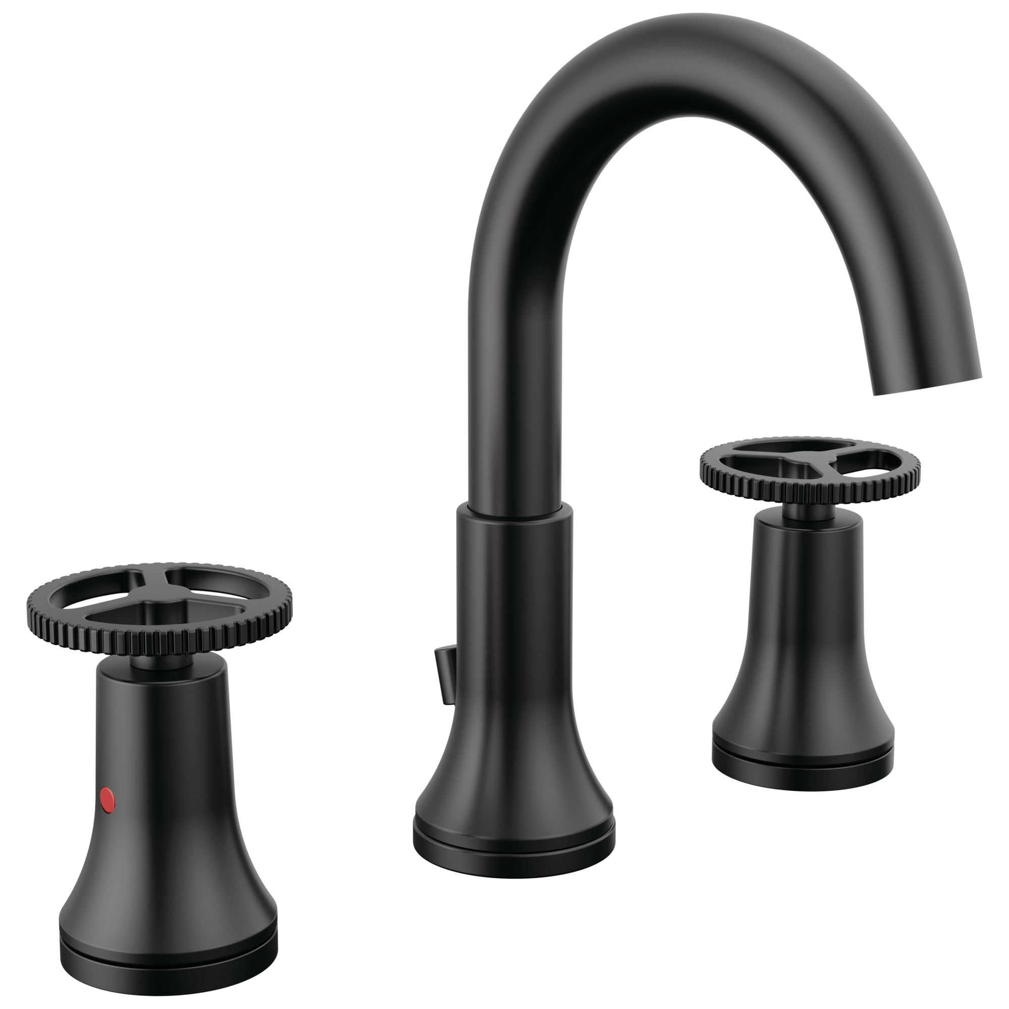 Delta Faucet Trinsic Two Handle Widespread Bathroom Faucet - Matte Black