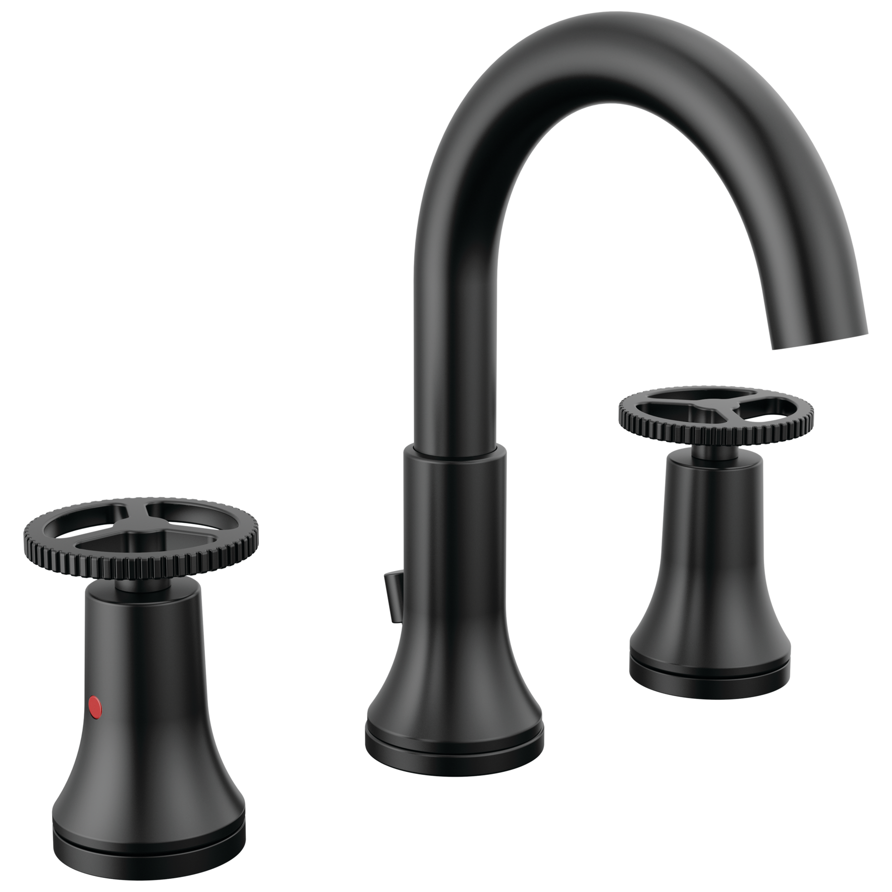 Two Handle Widespread Bathroom Faucet in Matte Black 3558-BLMPU