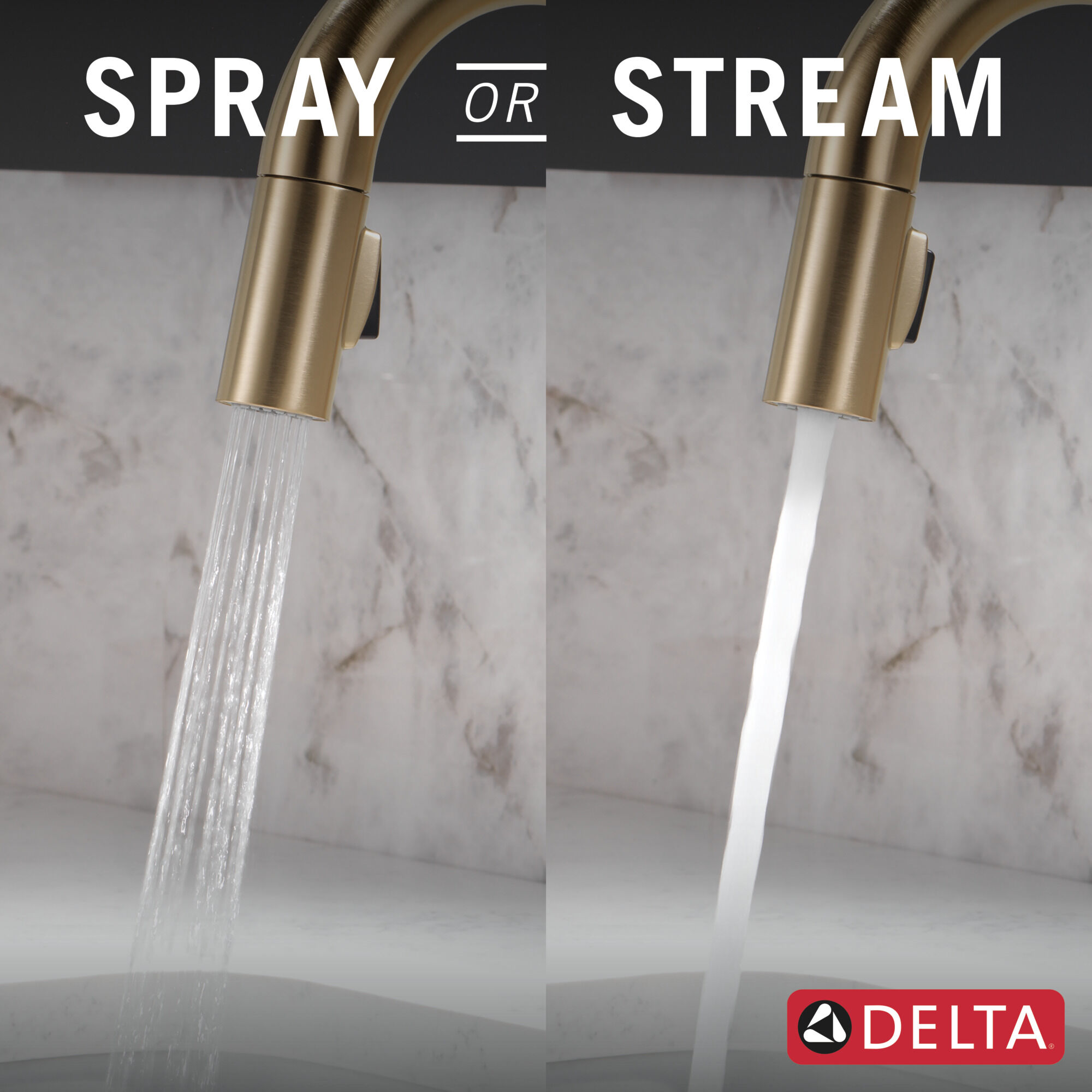 Touch2O® Bar / Prep Faucet with Touchless Technology in Champagne