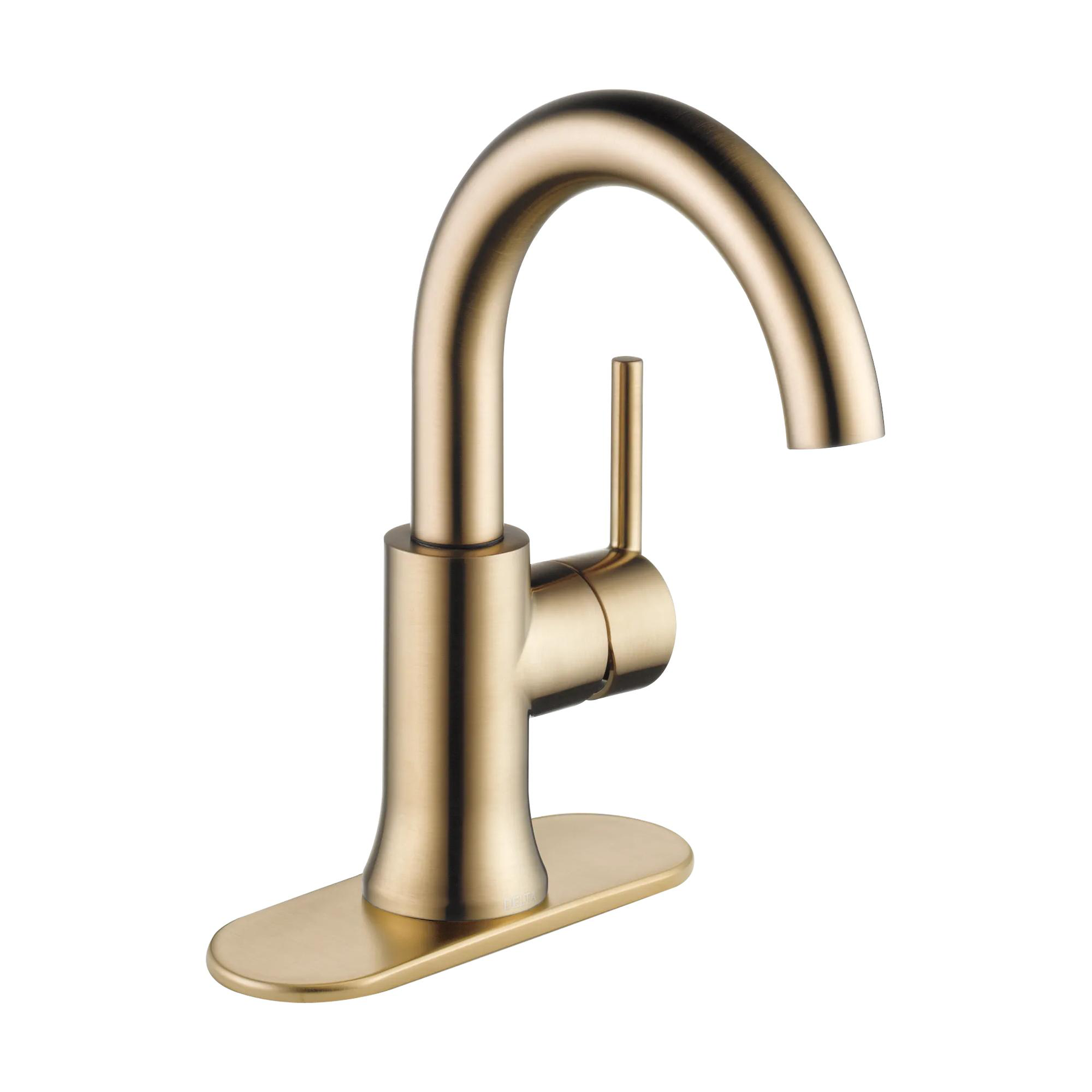 Single Handle Bathroom Faucet (Recertified) in Champagne Bronze