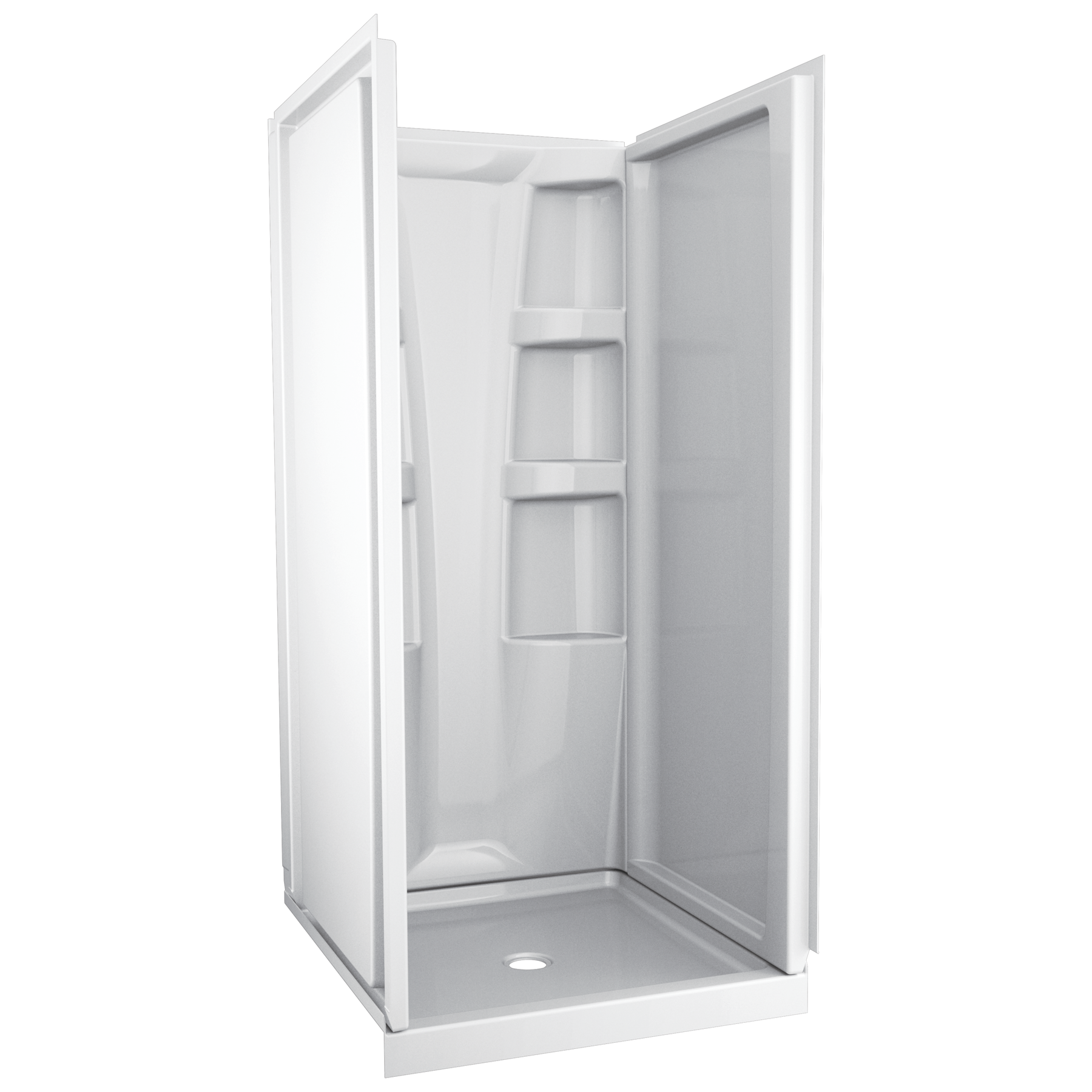 ProCrylic 36 in. Shower Surround in High Gloss White B67513-3636