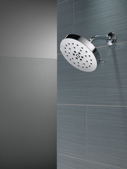 H2Okinetic® 4-Setting Shower Head with Ultrasoak® in Lumicoat® Chrome ...