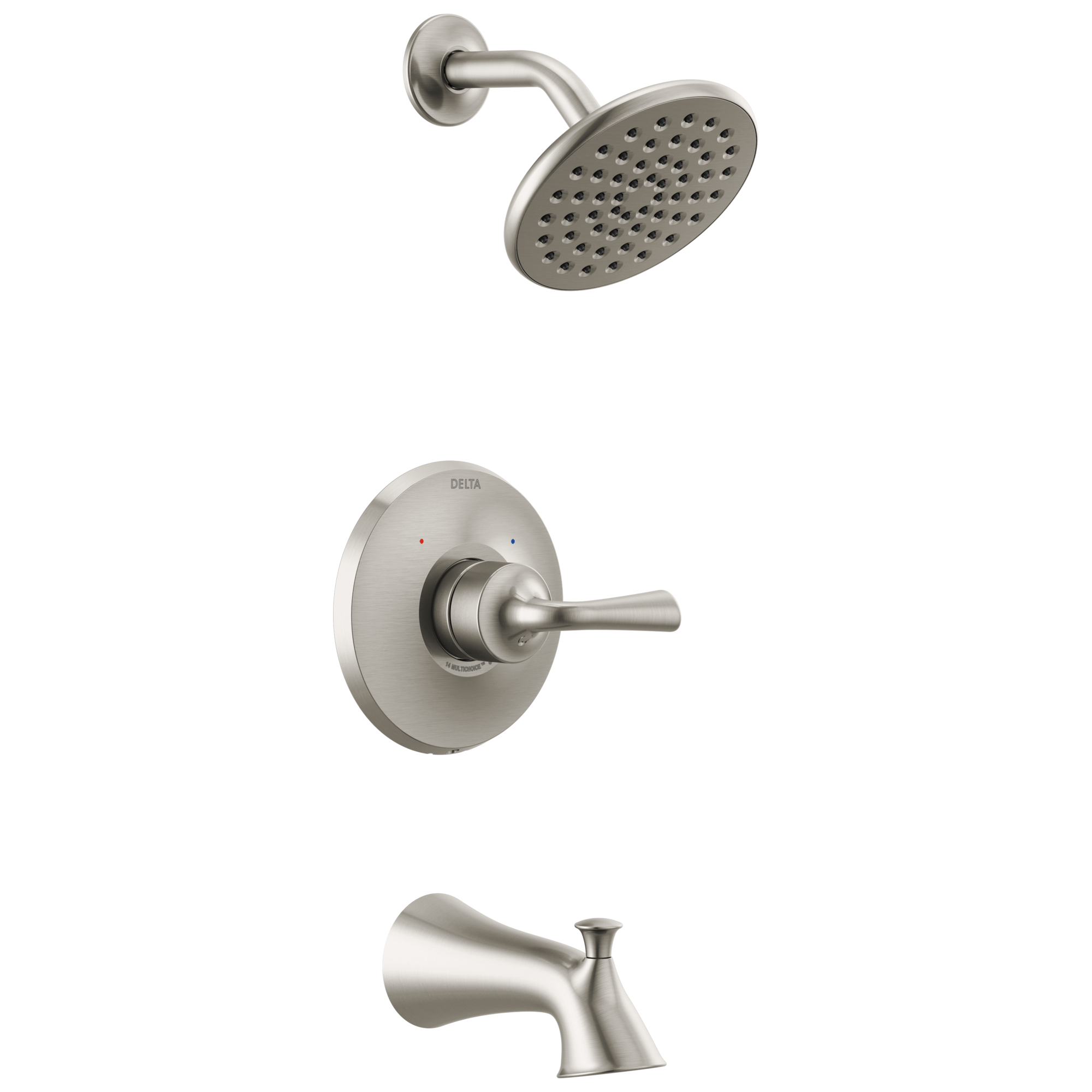 Delta Faucet KayraE Monitor 14 Series Tub & Shower Trim - Stainless