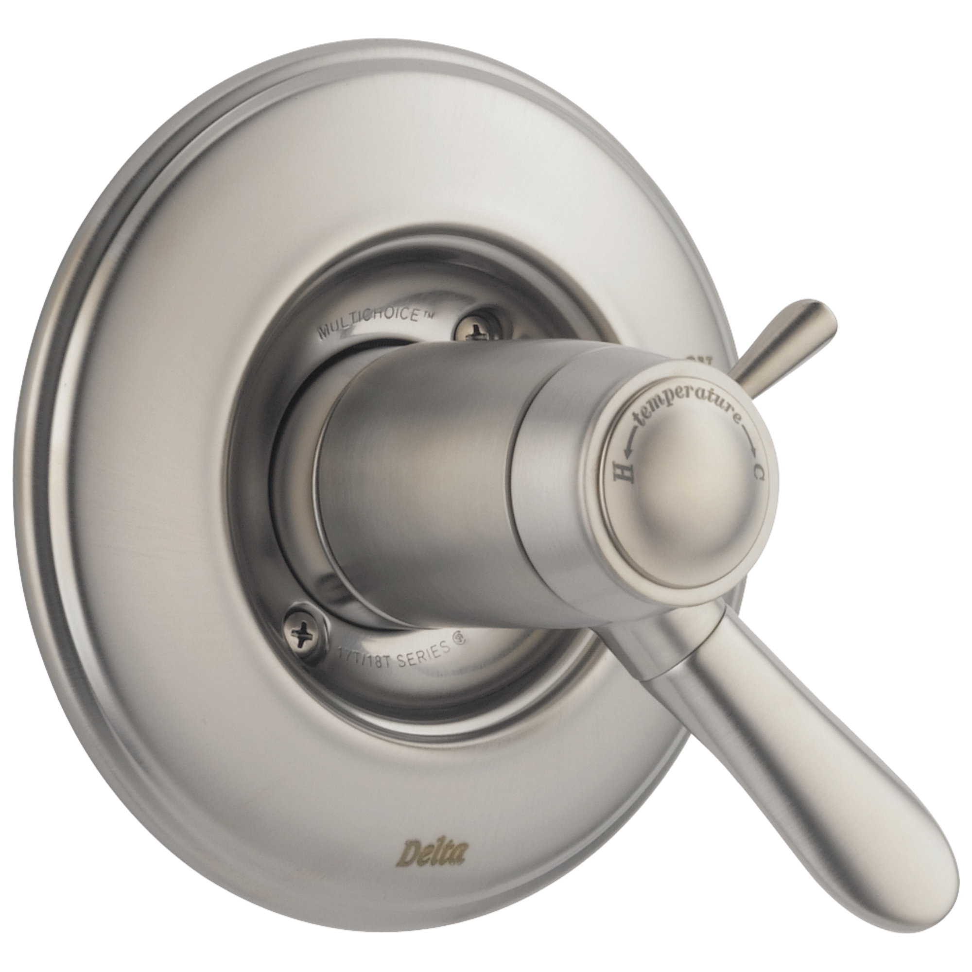 Delta Faucet Lahara TempAssure 17T Series Valve Only Trim - Stainless