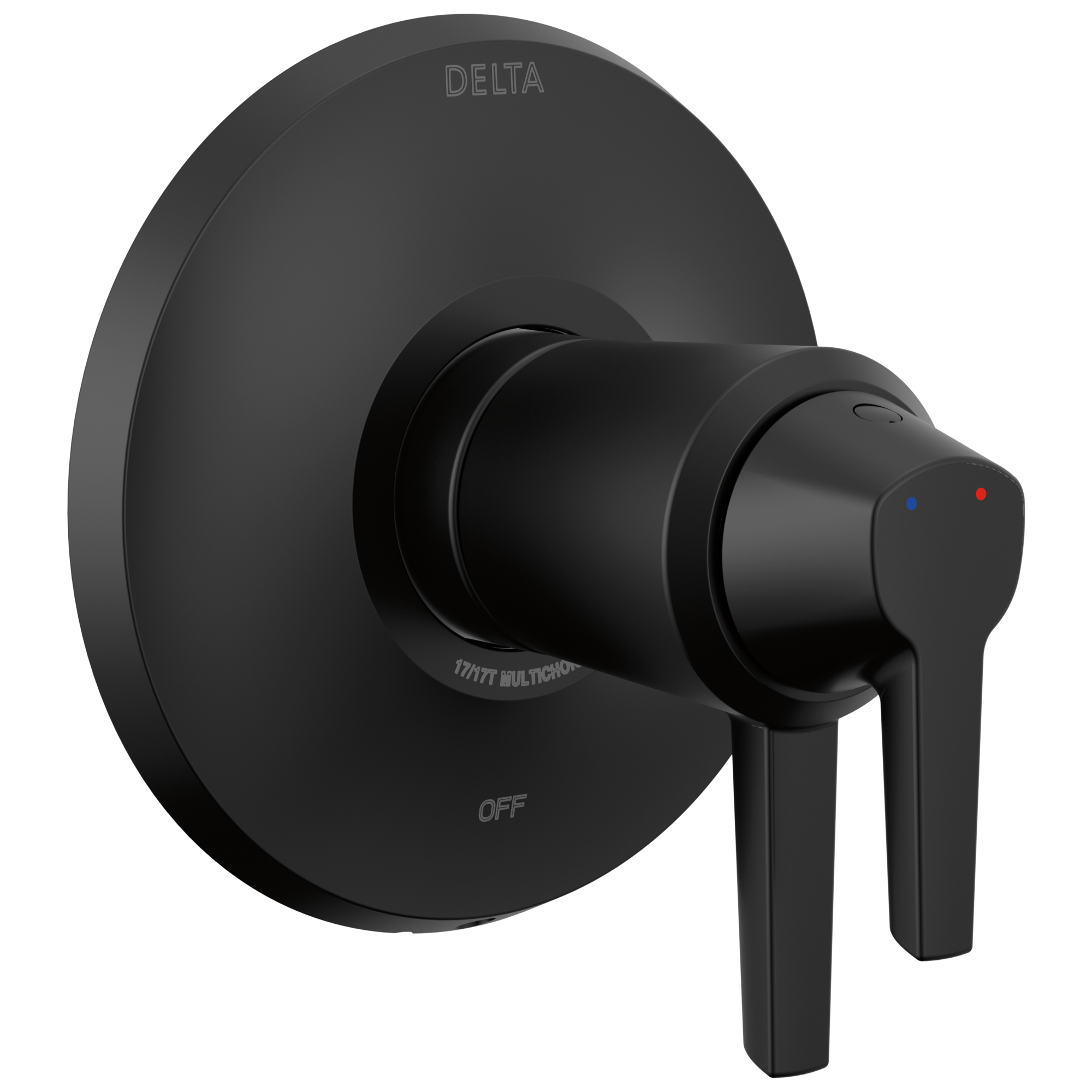 Delta Faucet GaleonE 17T Series Valve Only Trim - Matte Black