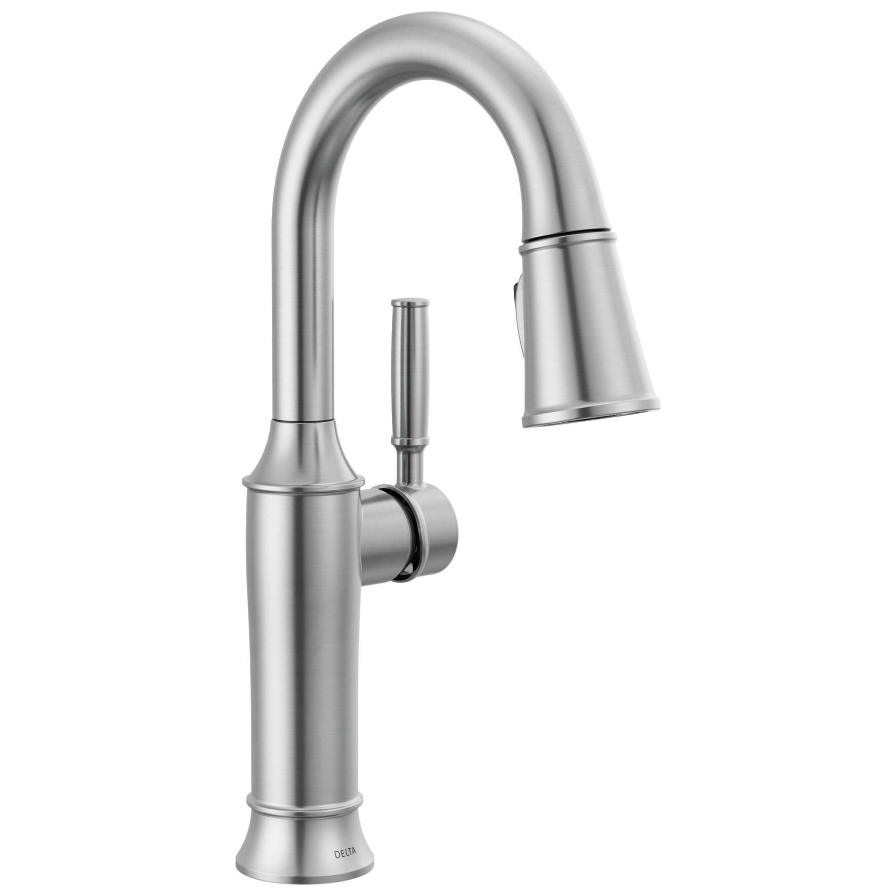 Single Handle Pull-Down Bar / Prep Faucet in Lumicoat® Arctic