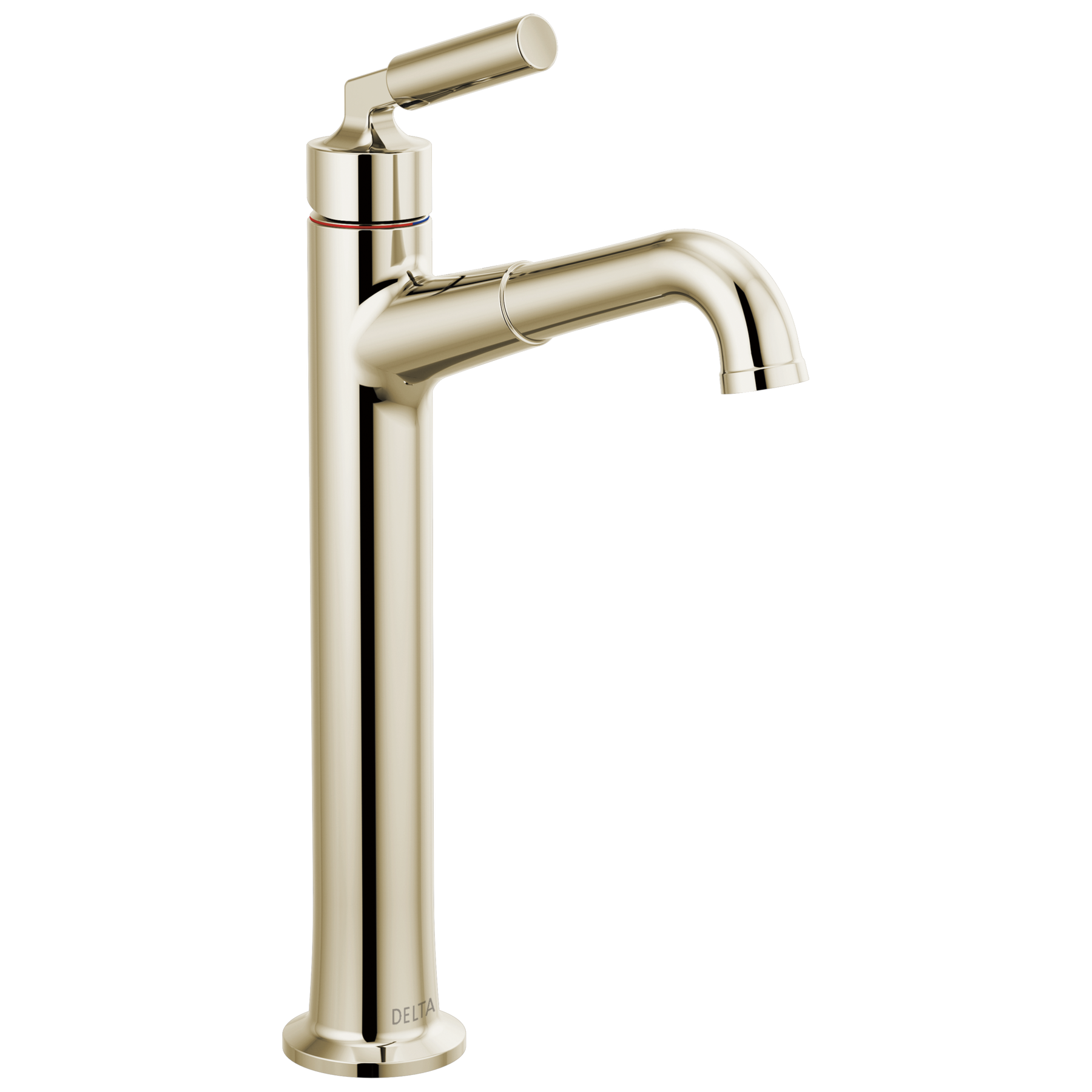Single Handle Vessel Bathroom Faucet in Polished Nickel 748LF-PN