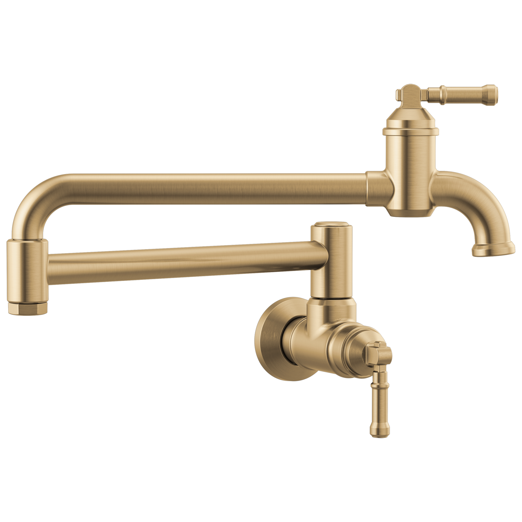 Wall Mount Pot Filler in Champagne Bronze 1190LFL-CZ | Delta Faucet