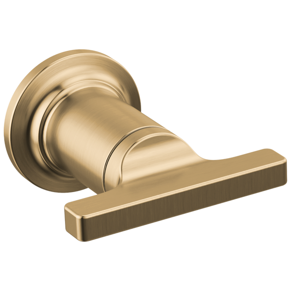 Wall Mount Tub Filler Handle - T-Lever in Lumicoat® Champagne