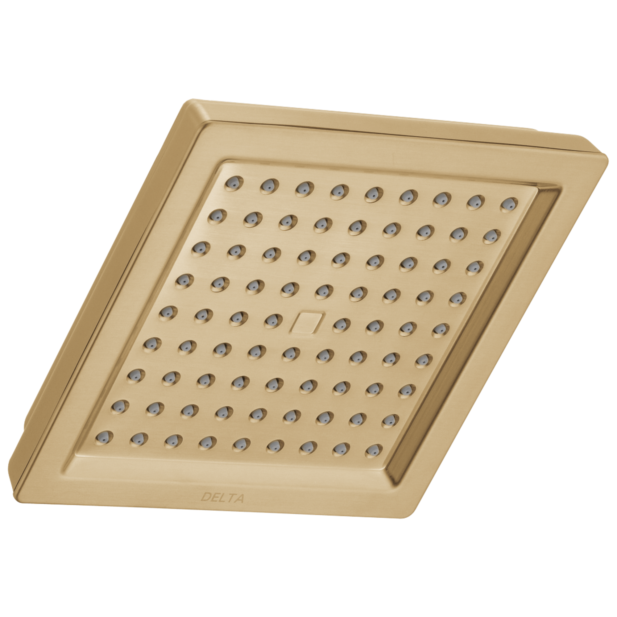 Delta Faucet Universal Showering Components Single-Setting Raincan Shower Head - Champagne Bronze