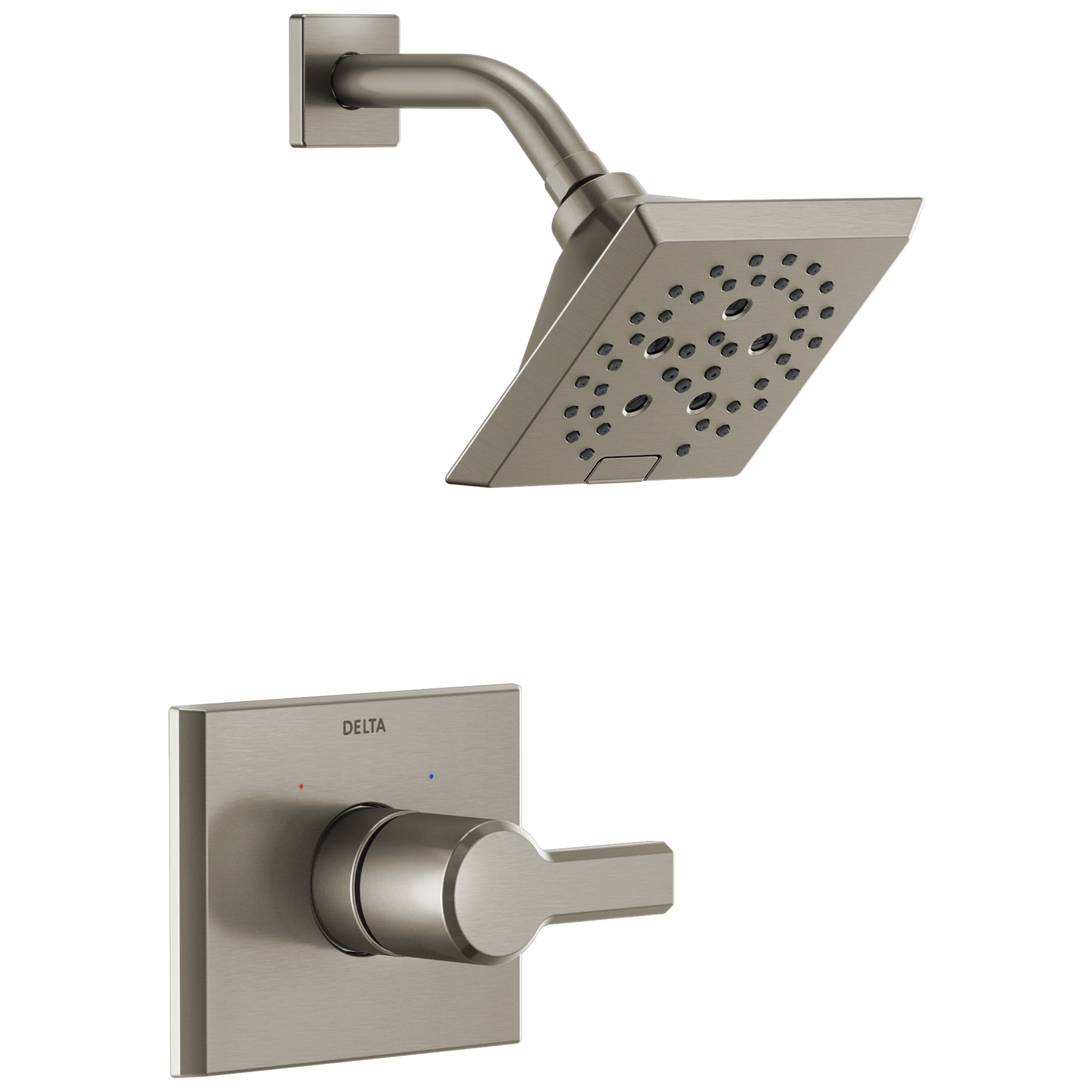 Delta Faucet Pivotale Monitor 14 Series H2okineticshower Trim - Lumicoat - Stainless