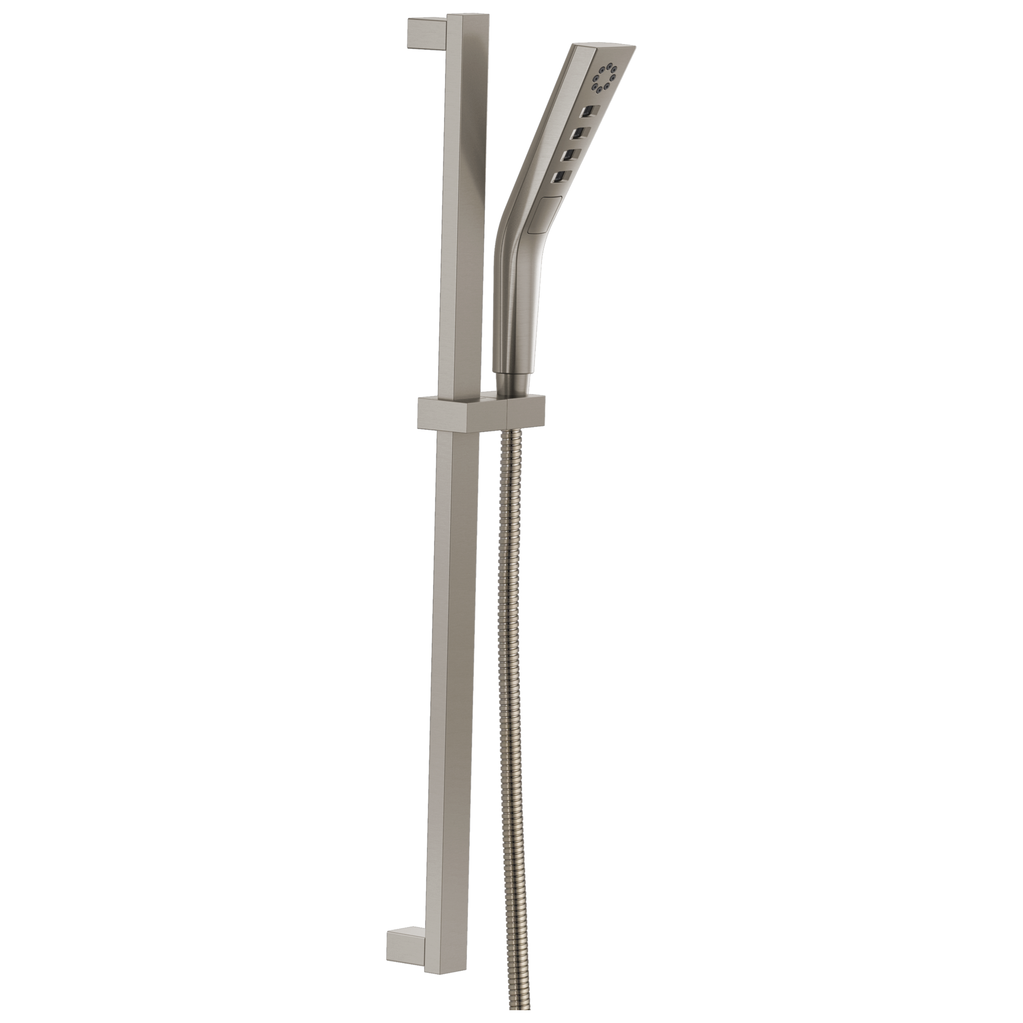 Delta Faucet Universal Showering Components H2OKinetic3-Setting Slide Bar Hand Shower - Lumicoat Stainless