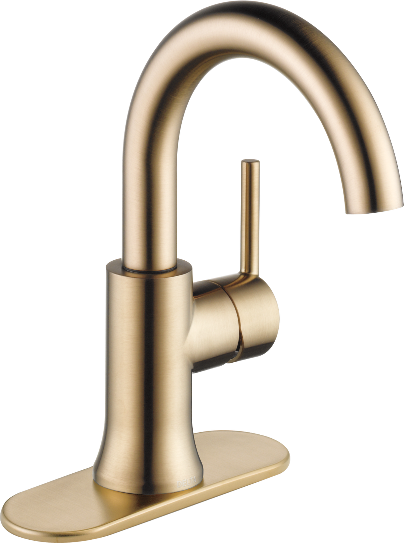 Single Handle Bathroom Faucet (Recertified) in Champagne Bronze