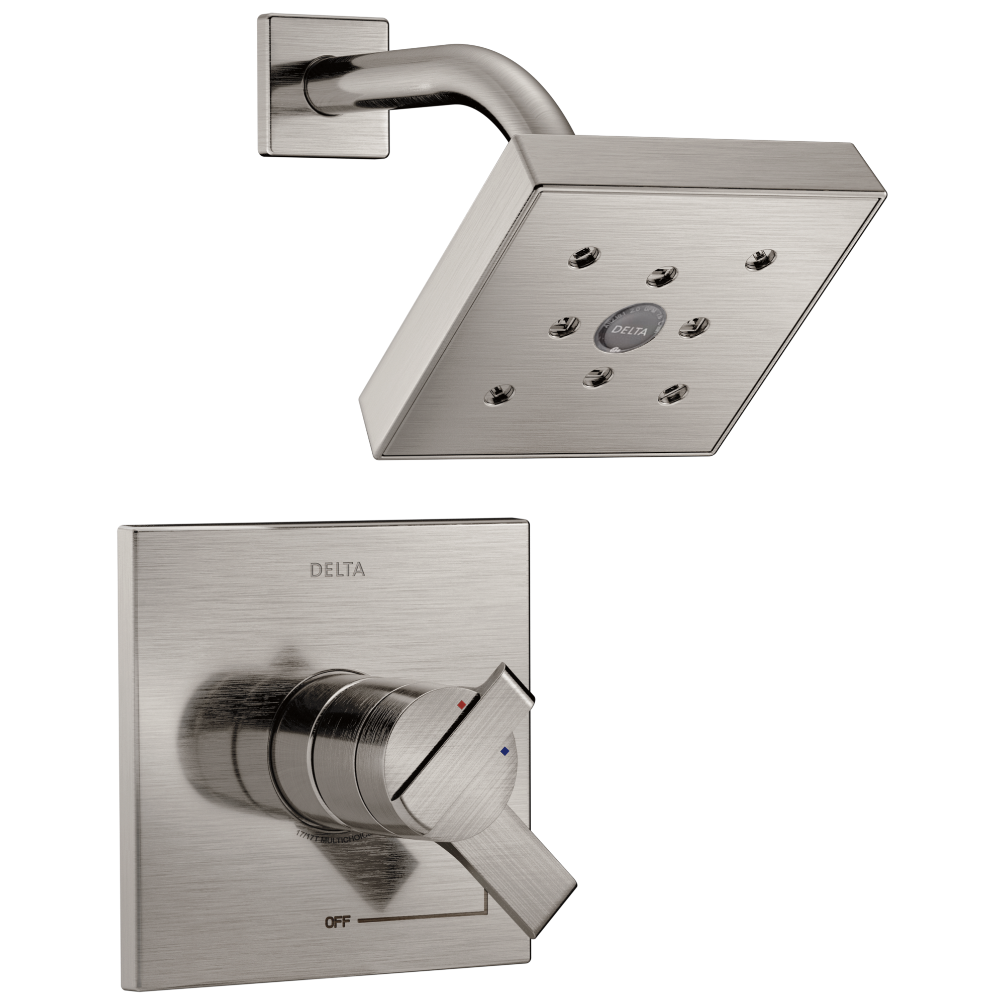 Delta Faucet Ara Monitor 17 Series H2Okinetic Shower Trim - Stainless