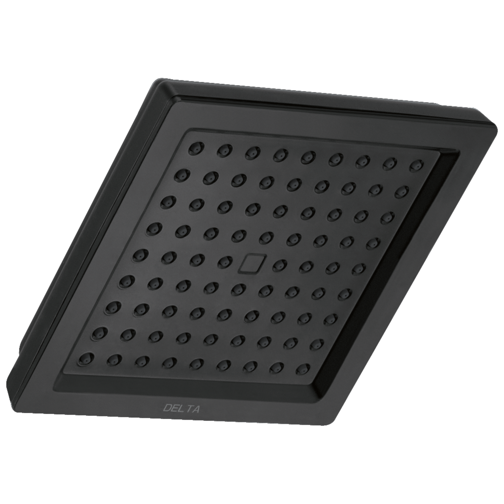 Delta Faucet Universal Showering Components Single-Setting Raincan Shower Head - Matte Black