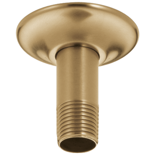 Ceiling Mount Shower Arm & Flange in Champagne Bronze U4996CZ Delta