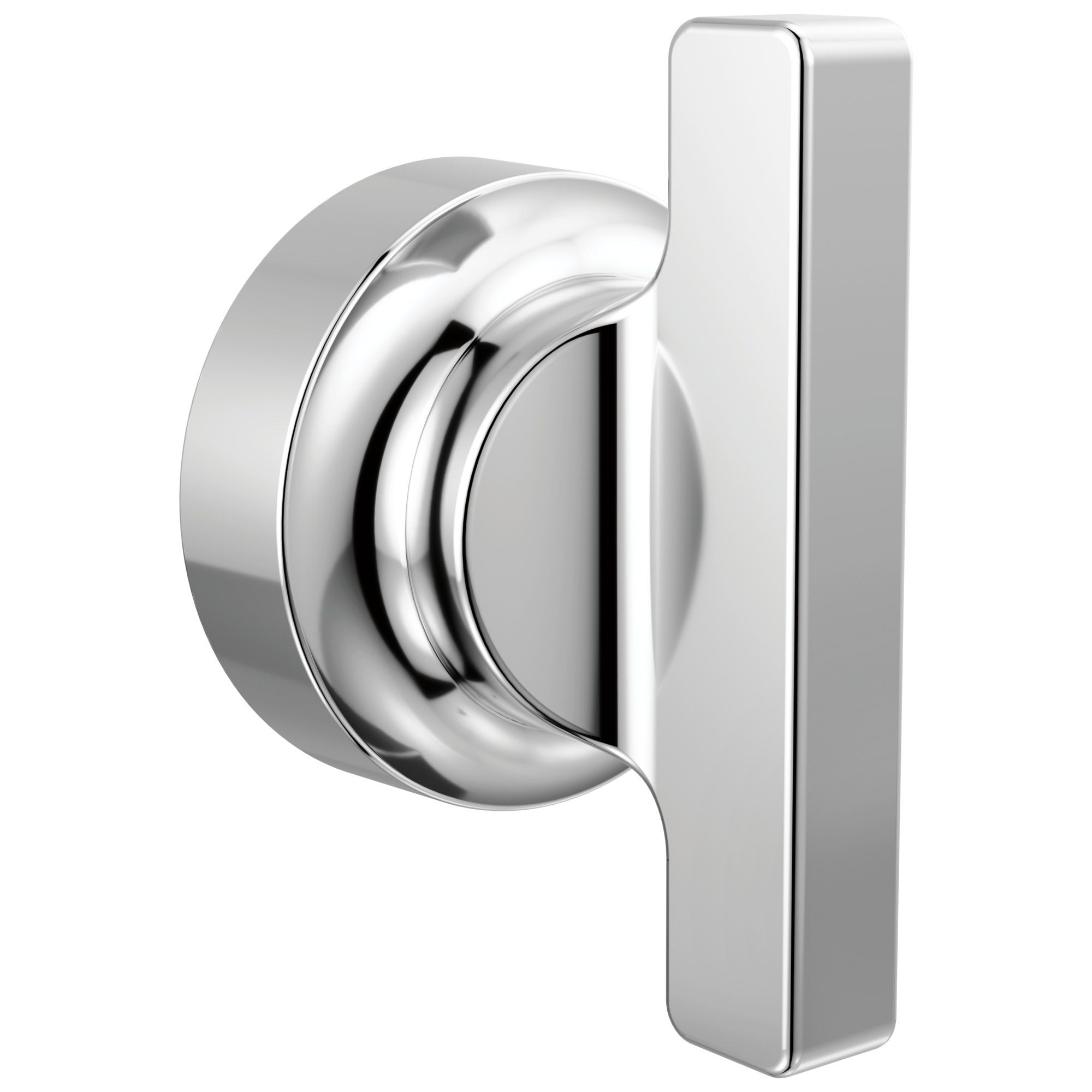 Delta Faucet Tetrae Floor Mount Tub Filler Handle - T-lever - Lumicoat - Chrome