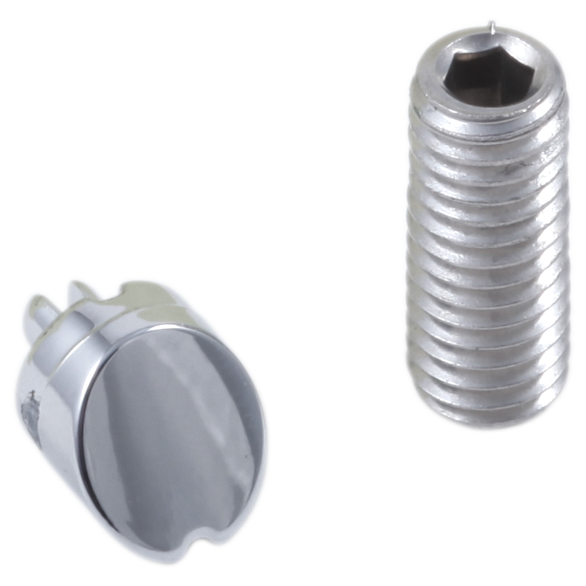 Delta Faucet CassidyE Set Screw & Button - Diverter - Chrome