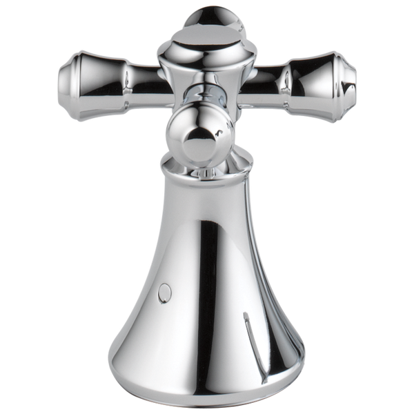 Metal Cross Handle Set - Roman Tub in Chrome H695 | Delta Faucet
