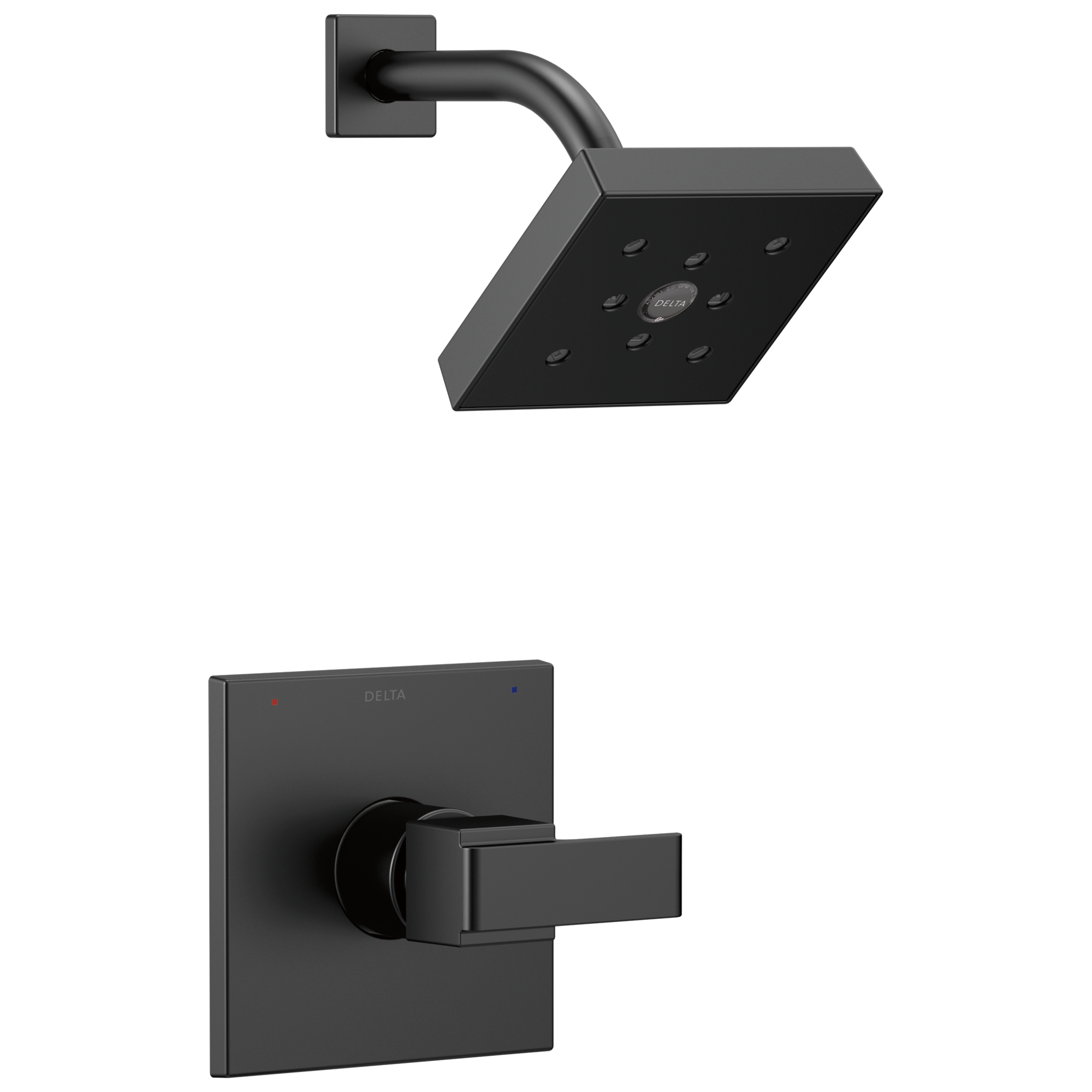 Delta Faucet Ara Monitor 14 Series H2OKineticShower Trim - Matte Black