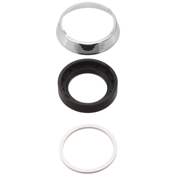 Trim Ring, Base & Gasket in Chrome RP52610 Delta Faucet