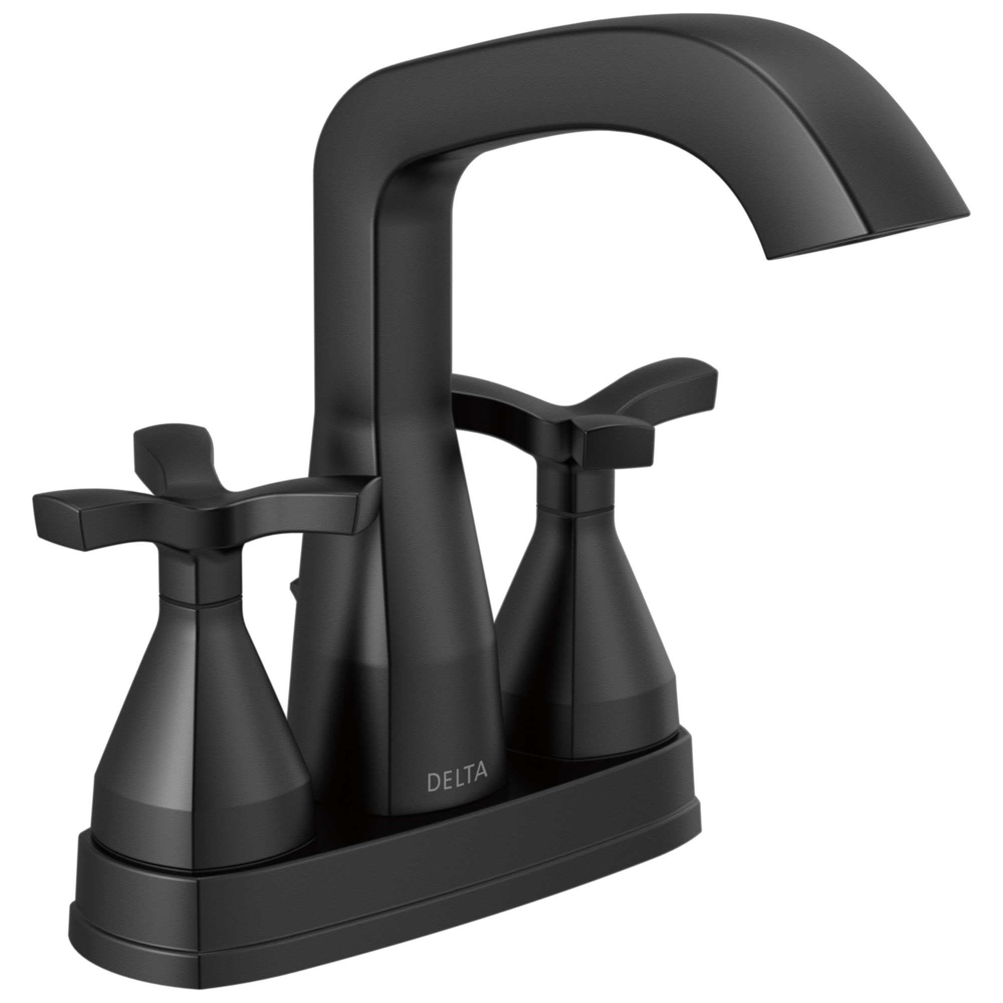 Delta Faucet Stryke Centerset Faucet - Matte Black
