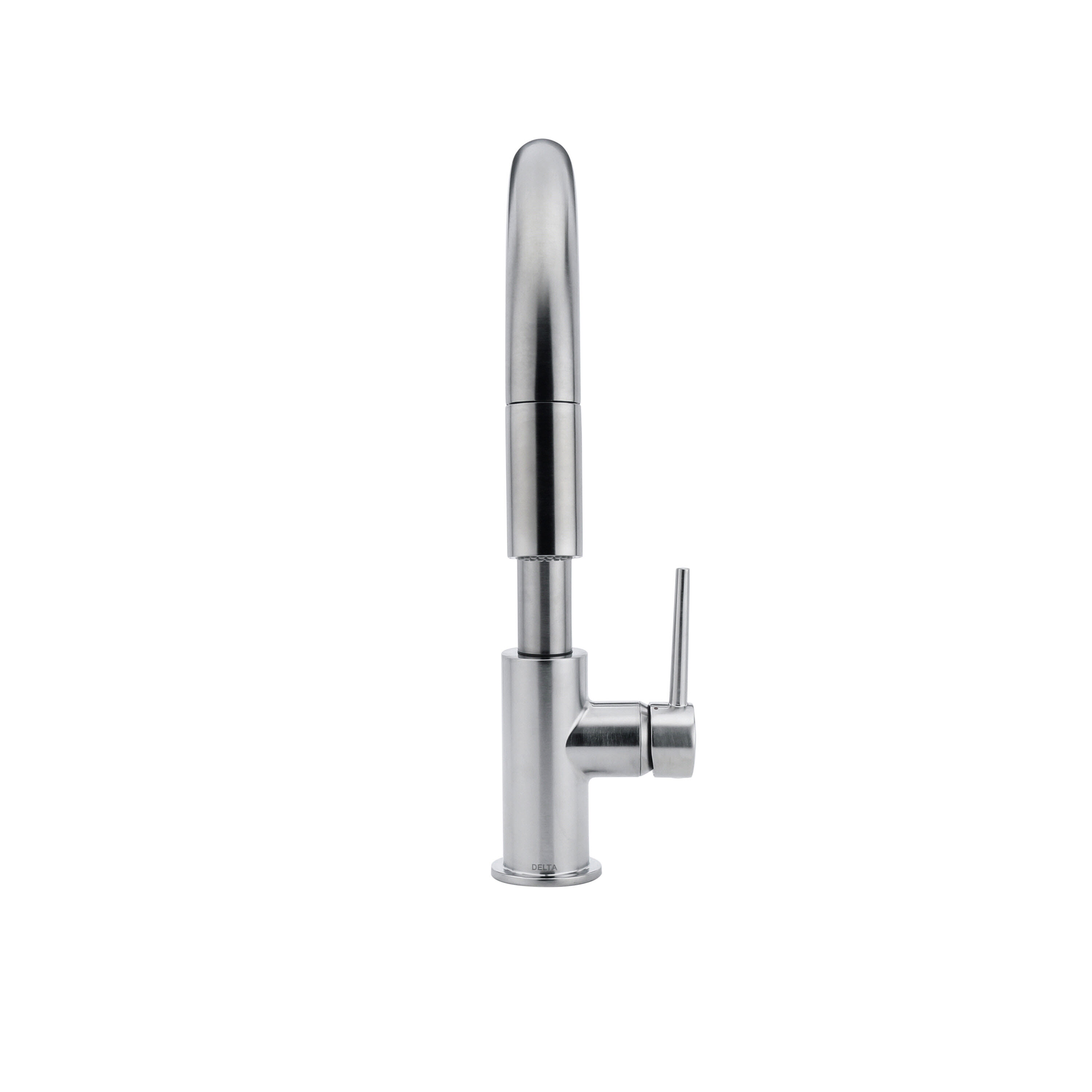 Single Handle Pull-Down Kitchen Faucet in Arctic Stainless 9159-AR