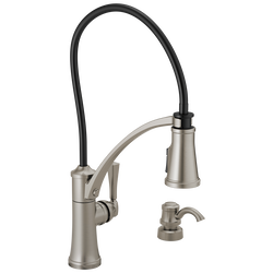 Single Handle Pull-Down Kitchen Faucet with ShieldSpray