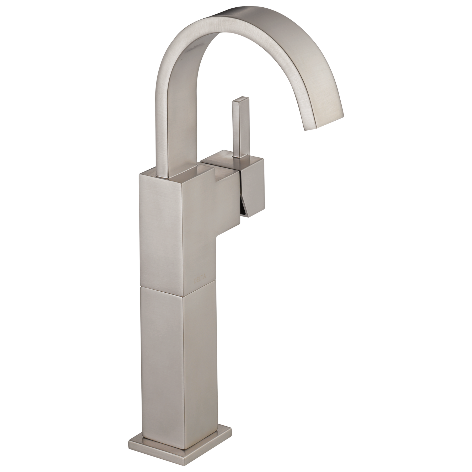 Single Handle Vessel Bathroom Faucet in Stainless 753LFSS Delta Faucet