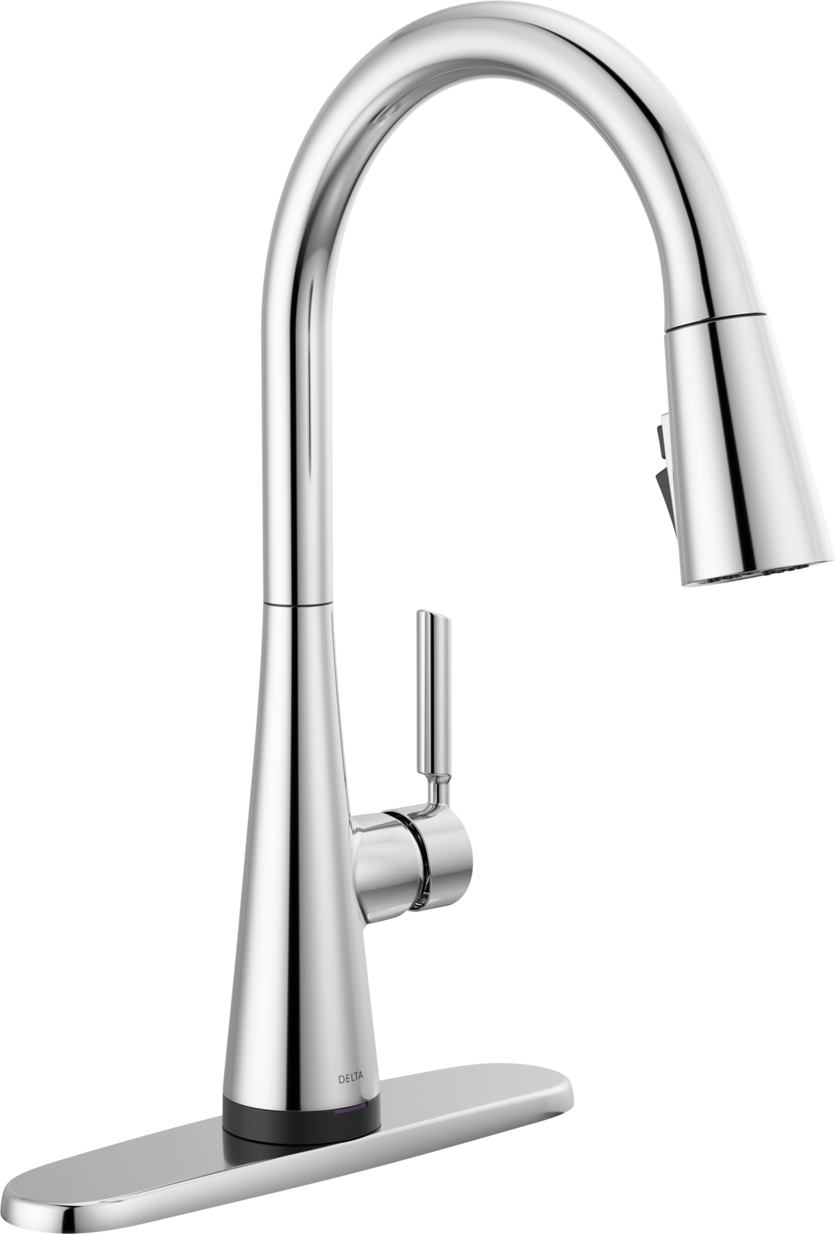 Single Handle Kitchen Pull-Down Faucet with Touch2O Technology in