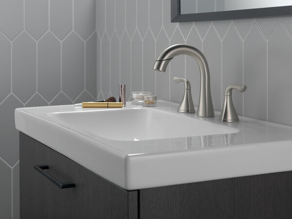 Two Handle Widespread Pull-Down Bathroom Faucet, image 6
