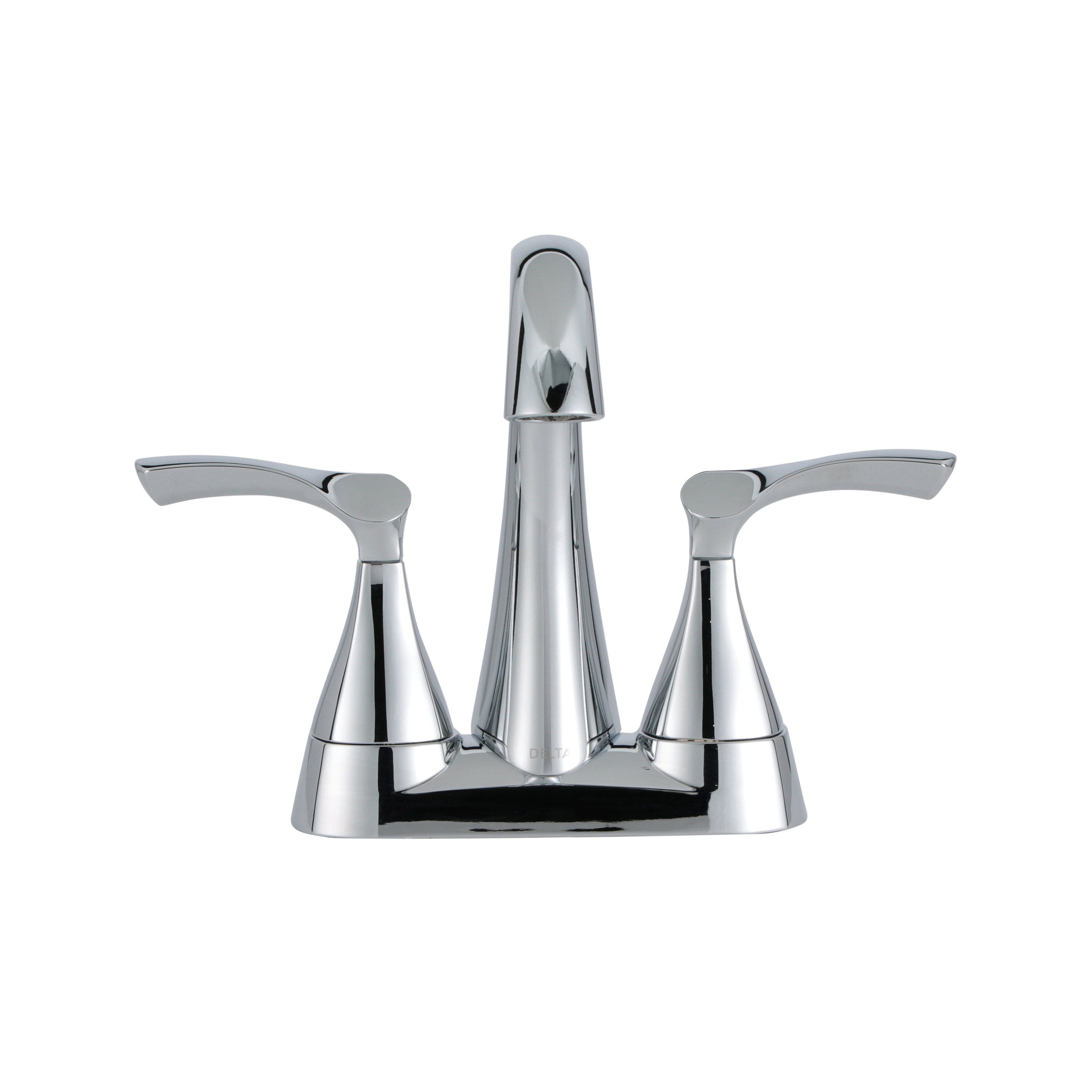 Two Handle Centerset Bathroom Faucet in Chrome 25748LF | Delta Faucet