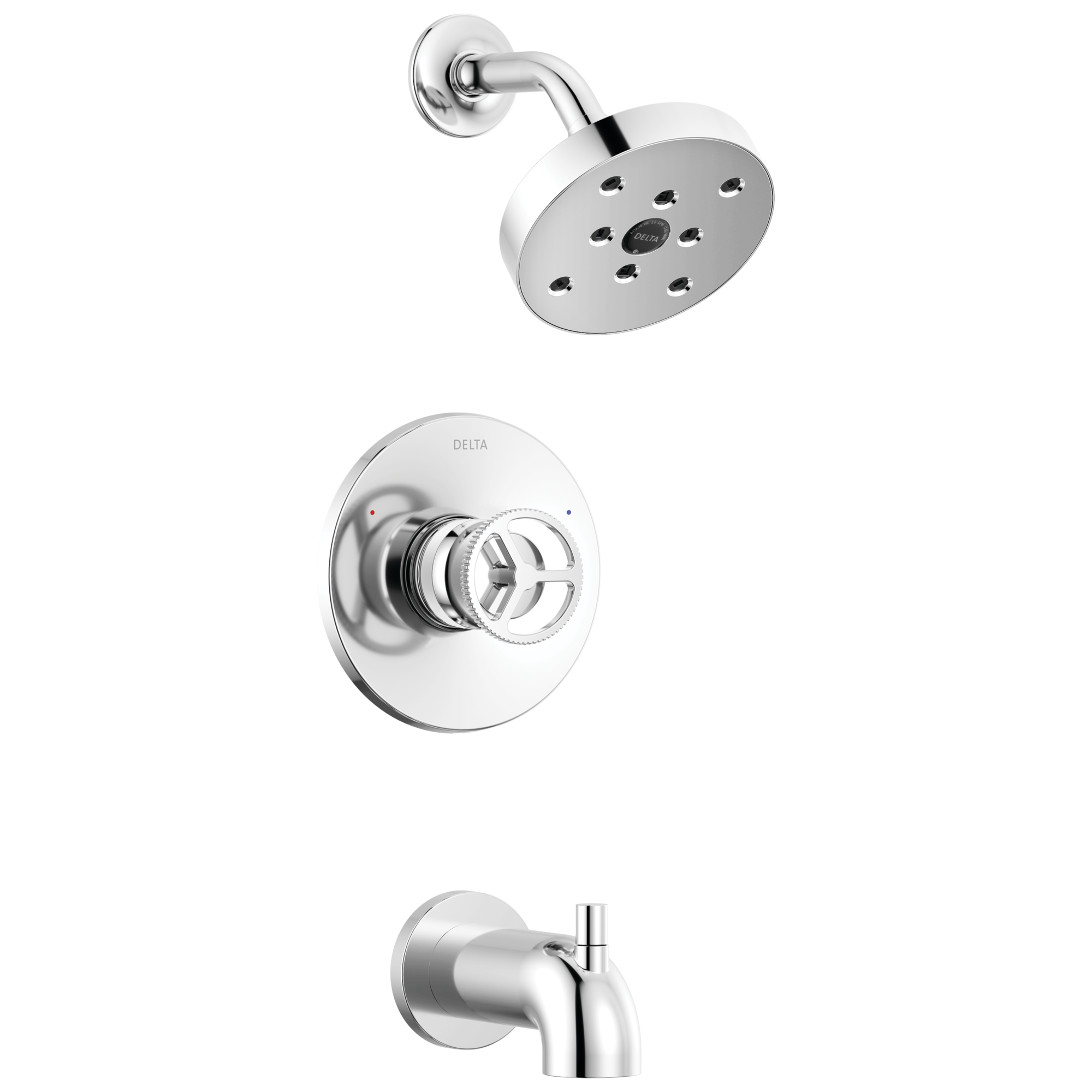 Delta Faucet Trinsic H2O Tub Shower Trim - Chrome