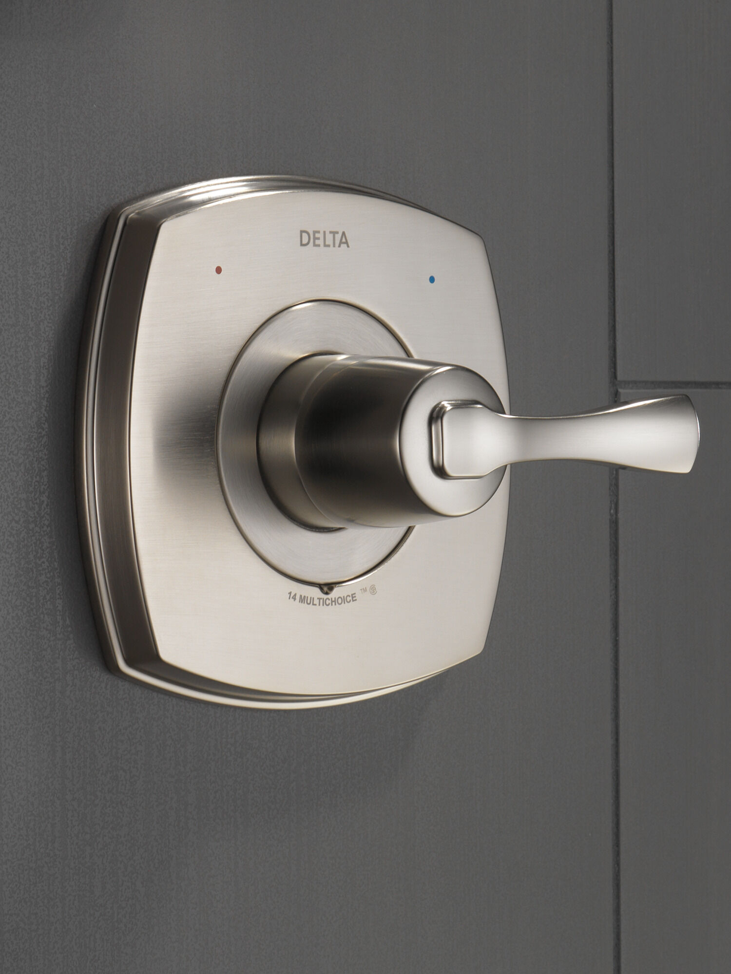 パルティールSUPERWAVE 14 Series Valve Only in Lumicoat® Stainless T14076-SS-PR | Delta