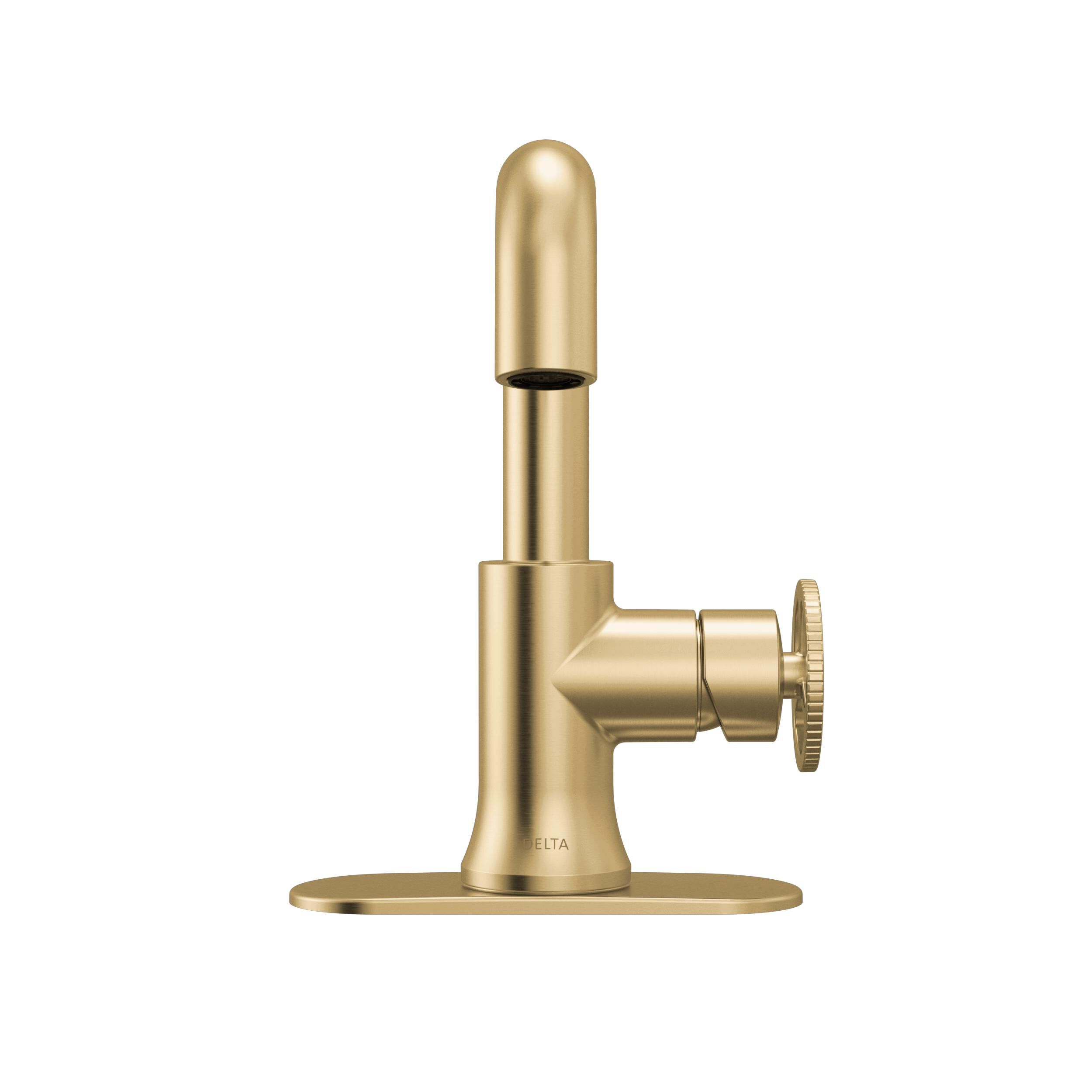 Single Handle Bathroom Faucet in Champagne Bronze 5547HAR-CZ-DST