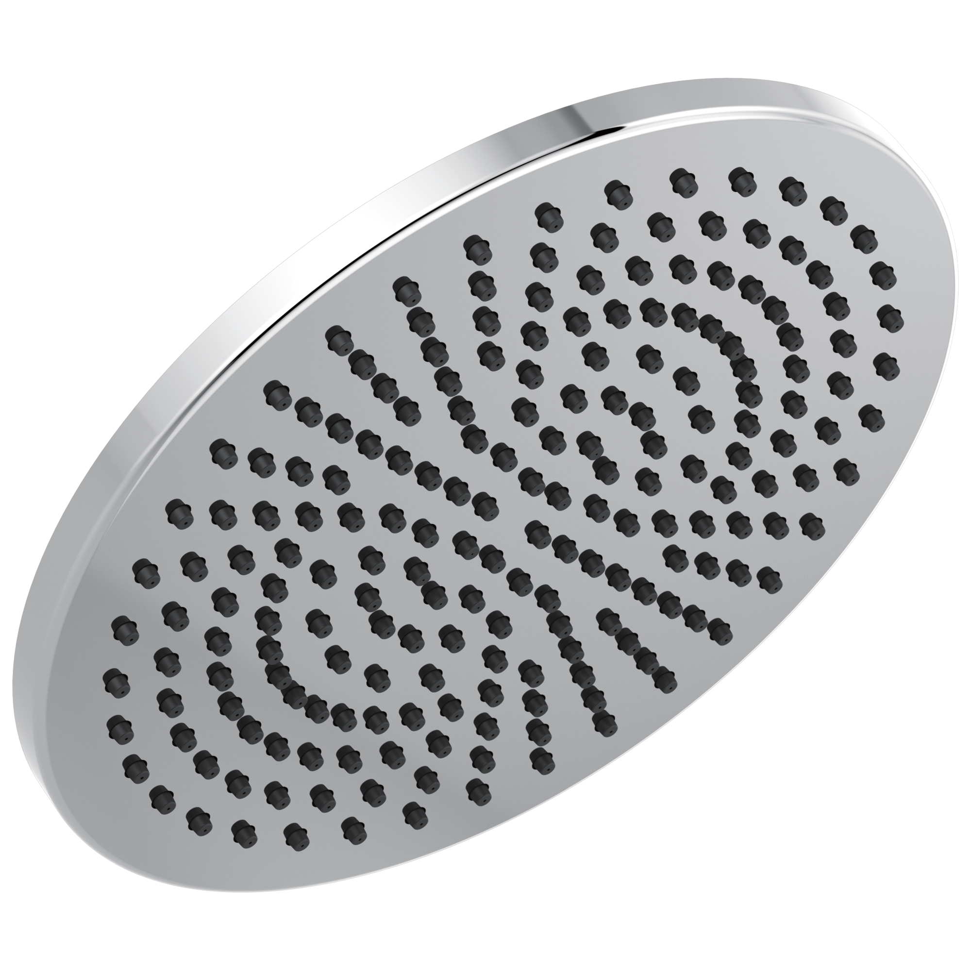 Delta Faucet Universal Showering Components Single-Setting Metal Raincan Shower Head - Chrome