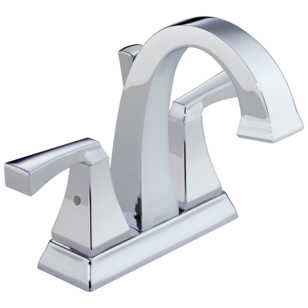 Two Handle Centerset Bathroom Faucet in Chrome 2551LF Delta Faucet