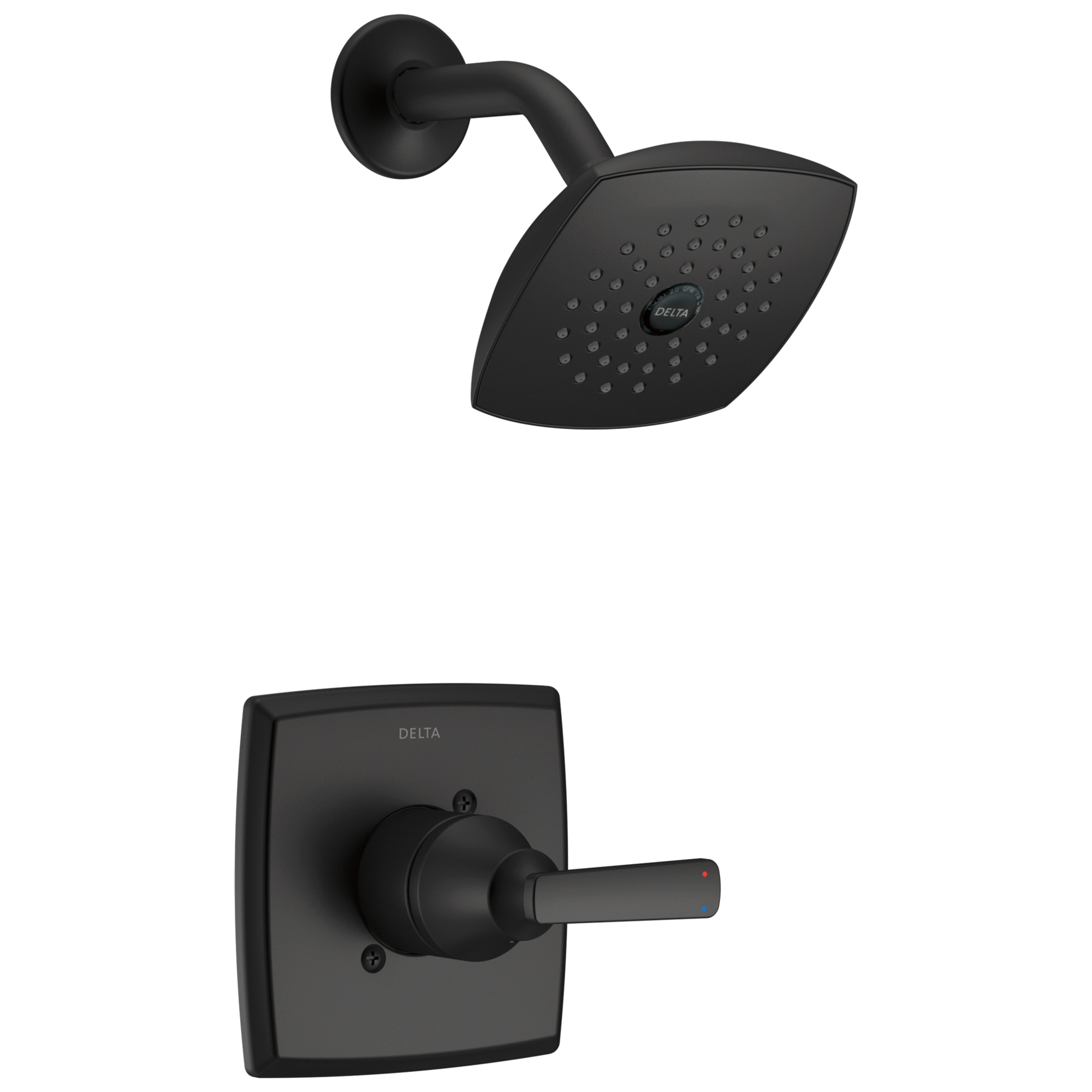Delta Faucet Ashlyn Monitor 14 Series Shower Trim - Matte Black