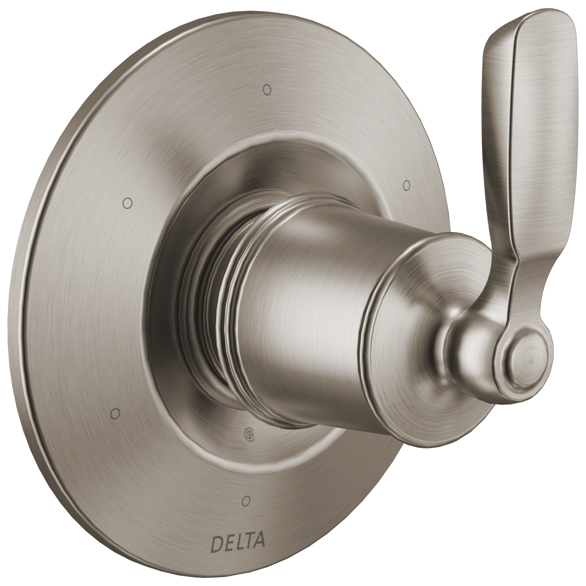 Delta Faucet Woodhurst 6-Setting 3-Port Diverter Trim - Stainless