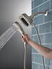 H<sub>2</sub>Okinetic&reg; In2ition&reg; 5-Setting Two-in-One Shower