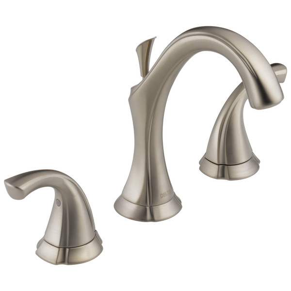 nyalon Two Handle Widespread Bathroom Faucet in Stainless 3592LF-SS