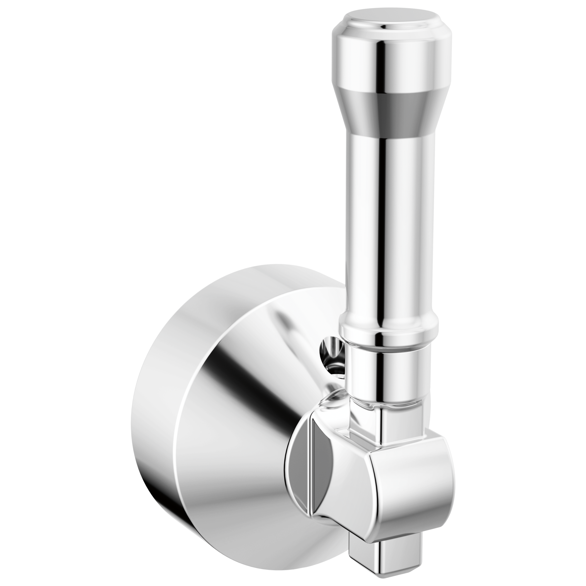 BroderickE Free Standing Tub Filler Handle Kit-Lever - Lumicoat Chrome