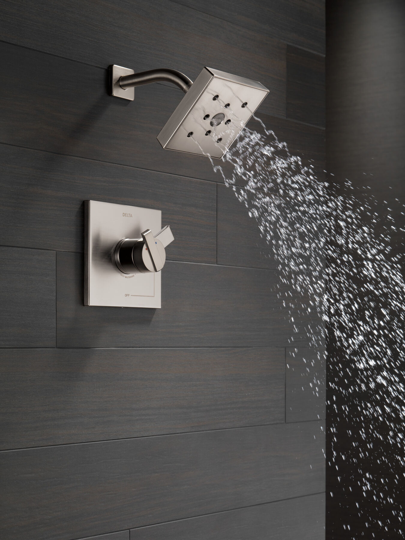 Monitor® 17 Series H2Okinetic® Shower Trim in Stainless T17267-SS 