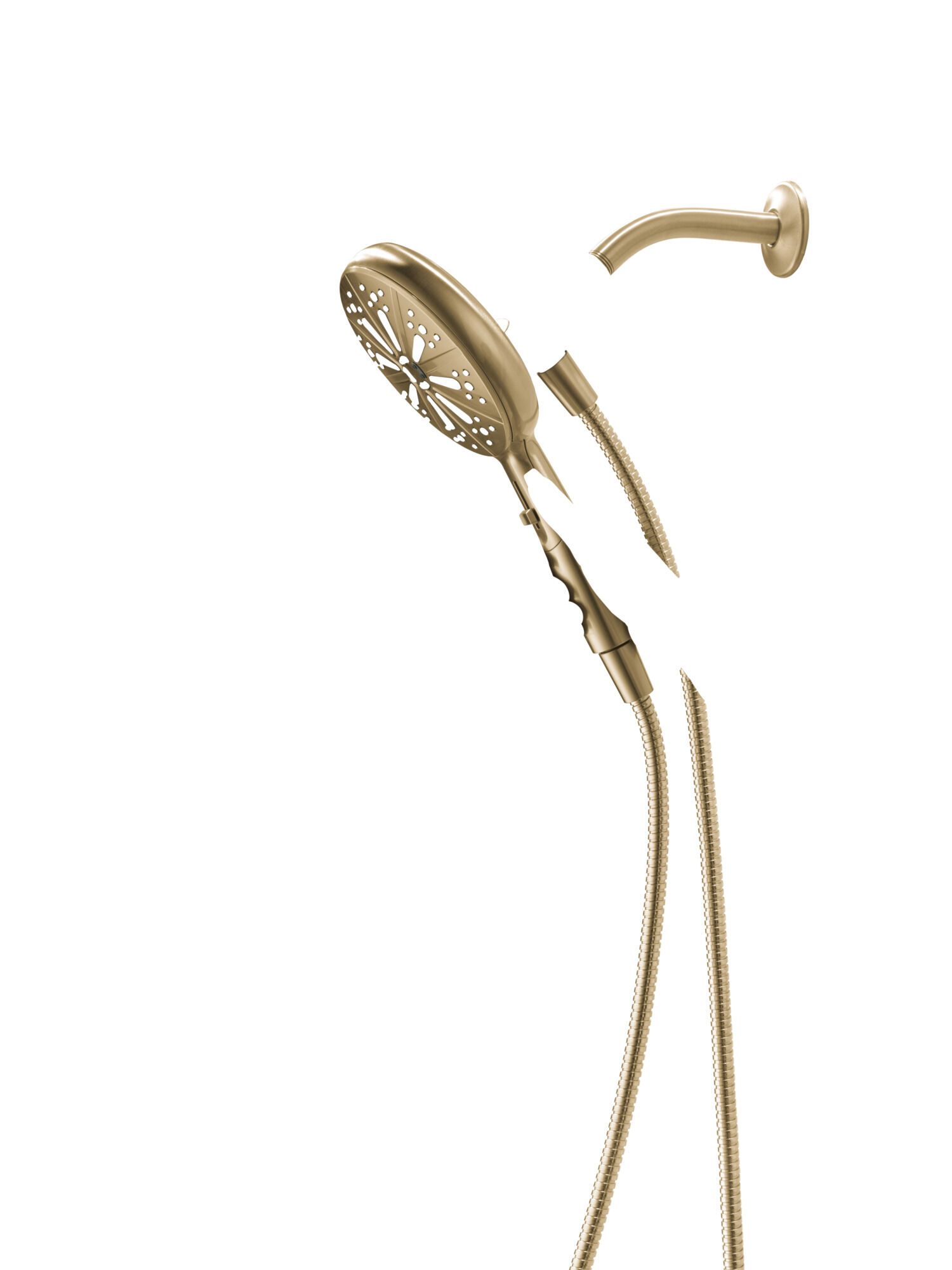 6-Setting SureDock® Magnetic Hand Shower in Champagne Bronze