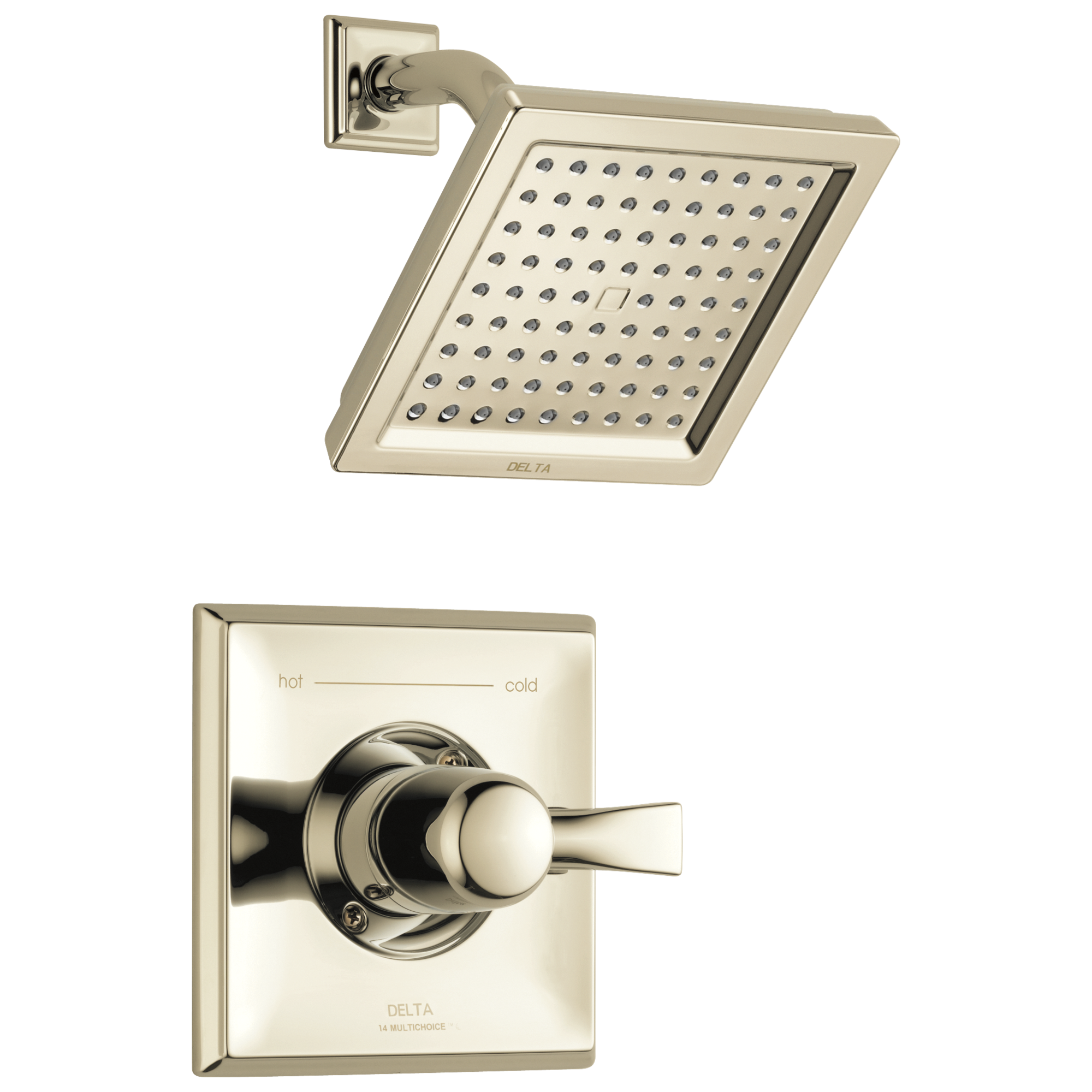 Delta Faucet DrydenE Monitor 14 Series Shower Trim - Polished Nickel
