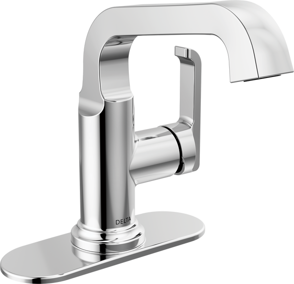 Single Handle Bathroom Faucet in Lumicoat® Chrome 589SHPRDST Delta